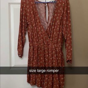 Size large AE romper